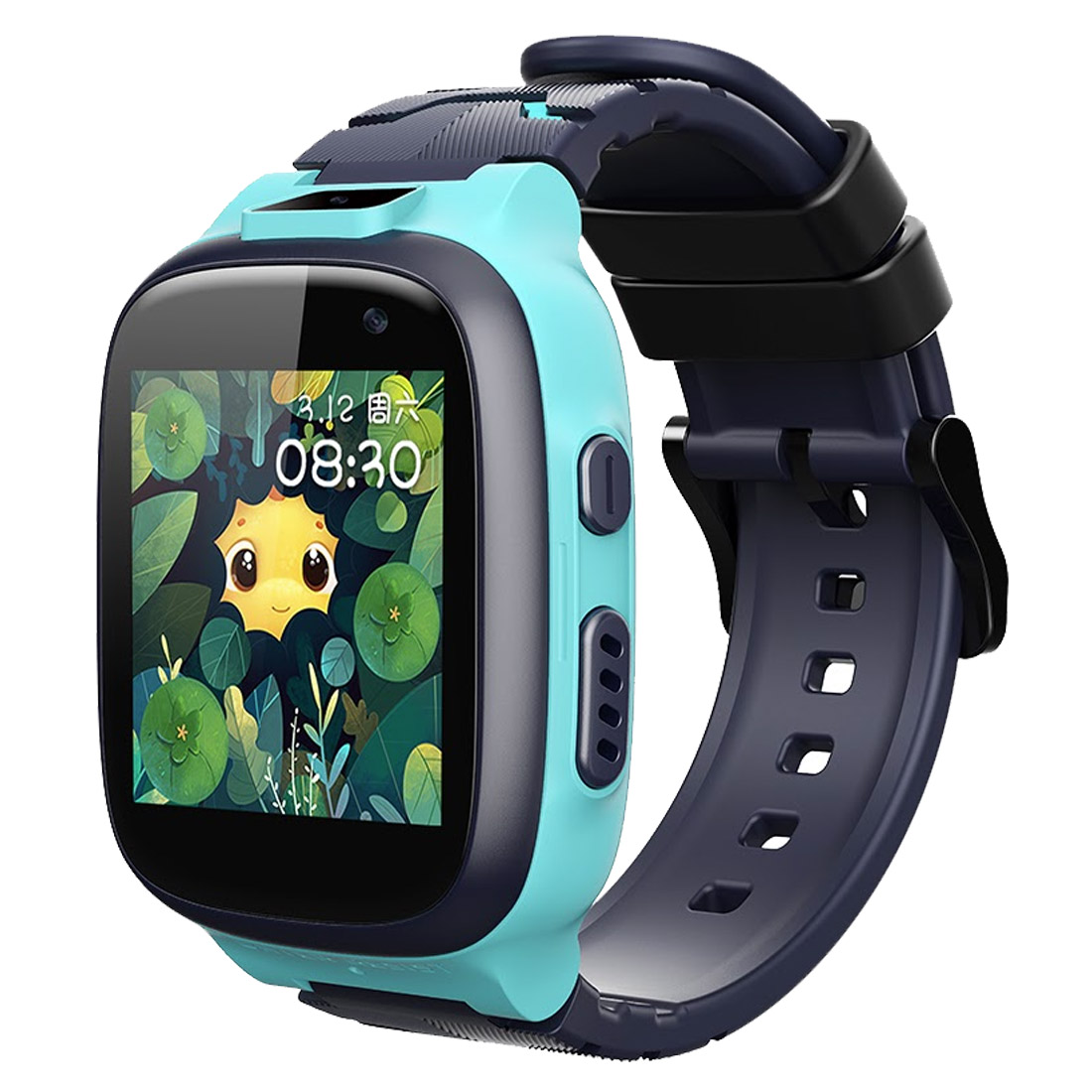 360 Kids Smart Watch E2 (4G/LTE Wifi, IPX8 Waterproof, Dual Cameras, GPS tracking) - Blue