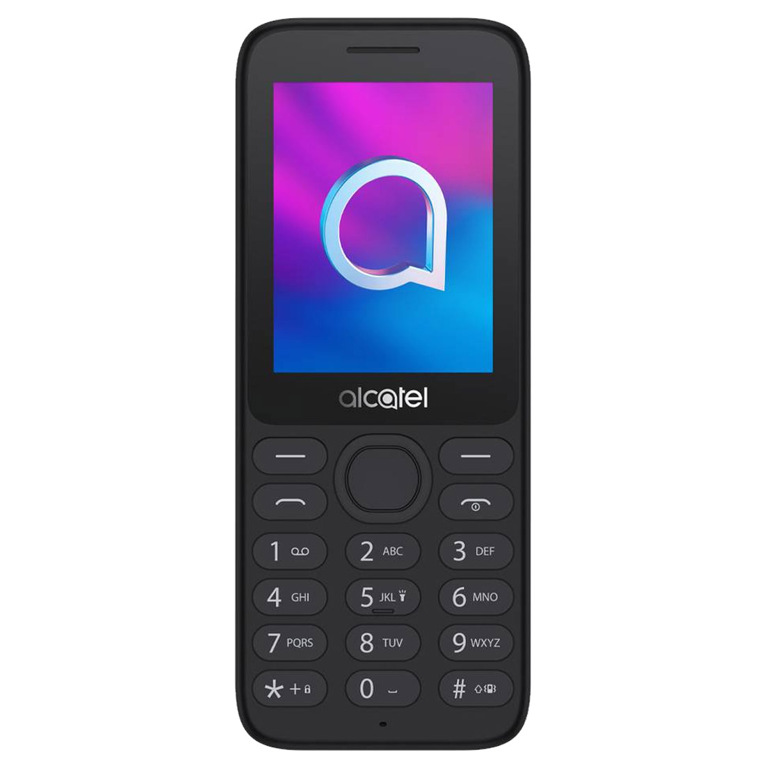 Alcatel 3080T (128MB/64MB, 4G/LTE, Keypad) - Black