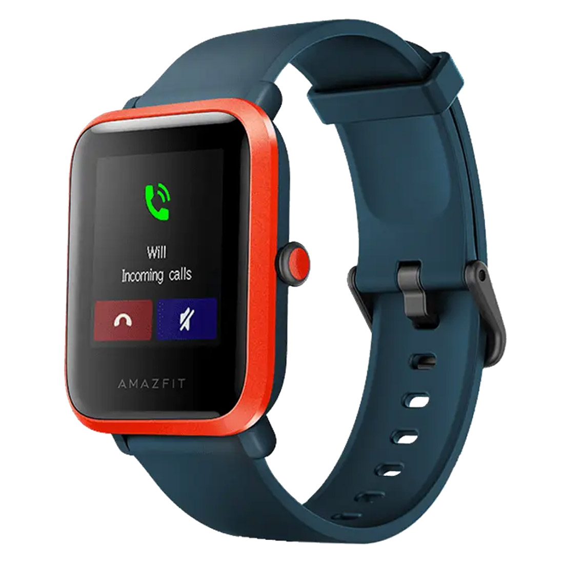 Amazfit Bip S Smart Watch W1821OV4N (31g Lightweight, Built-in GPS) - Red Orange
