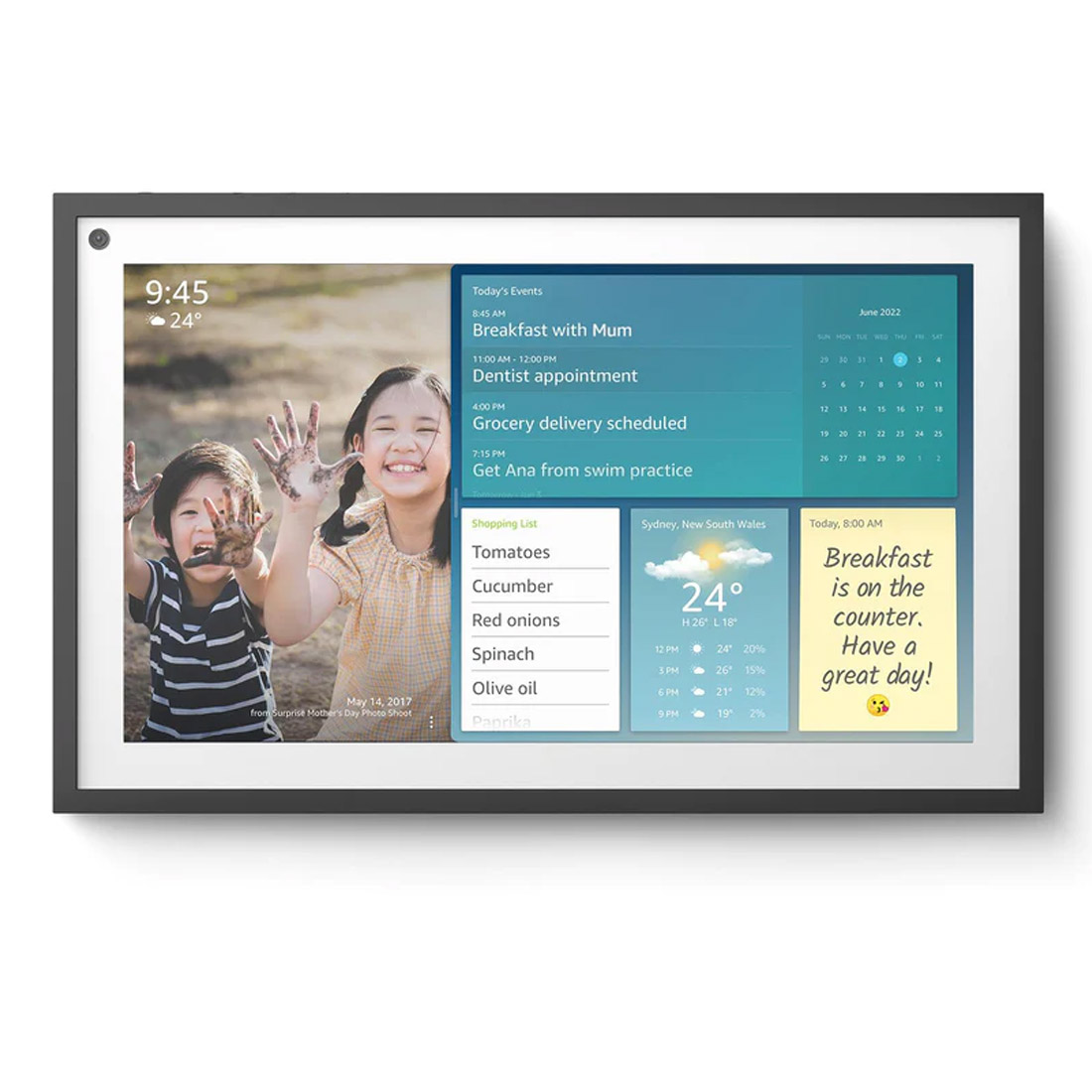 Amazon Echo Show 15 15.6" FHD Smart Display with Alexa Black [No Package] - As New