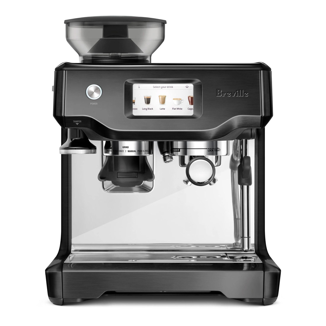 Breville the Barista Touch Coffee Machine BES880BST4JAN1 - Black Stainless