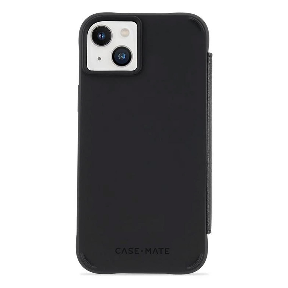 Case-Mate iPhone 14 Plus Leather Wallet Folio Magsafe Case CM049258 - Black