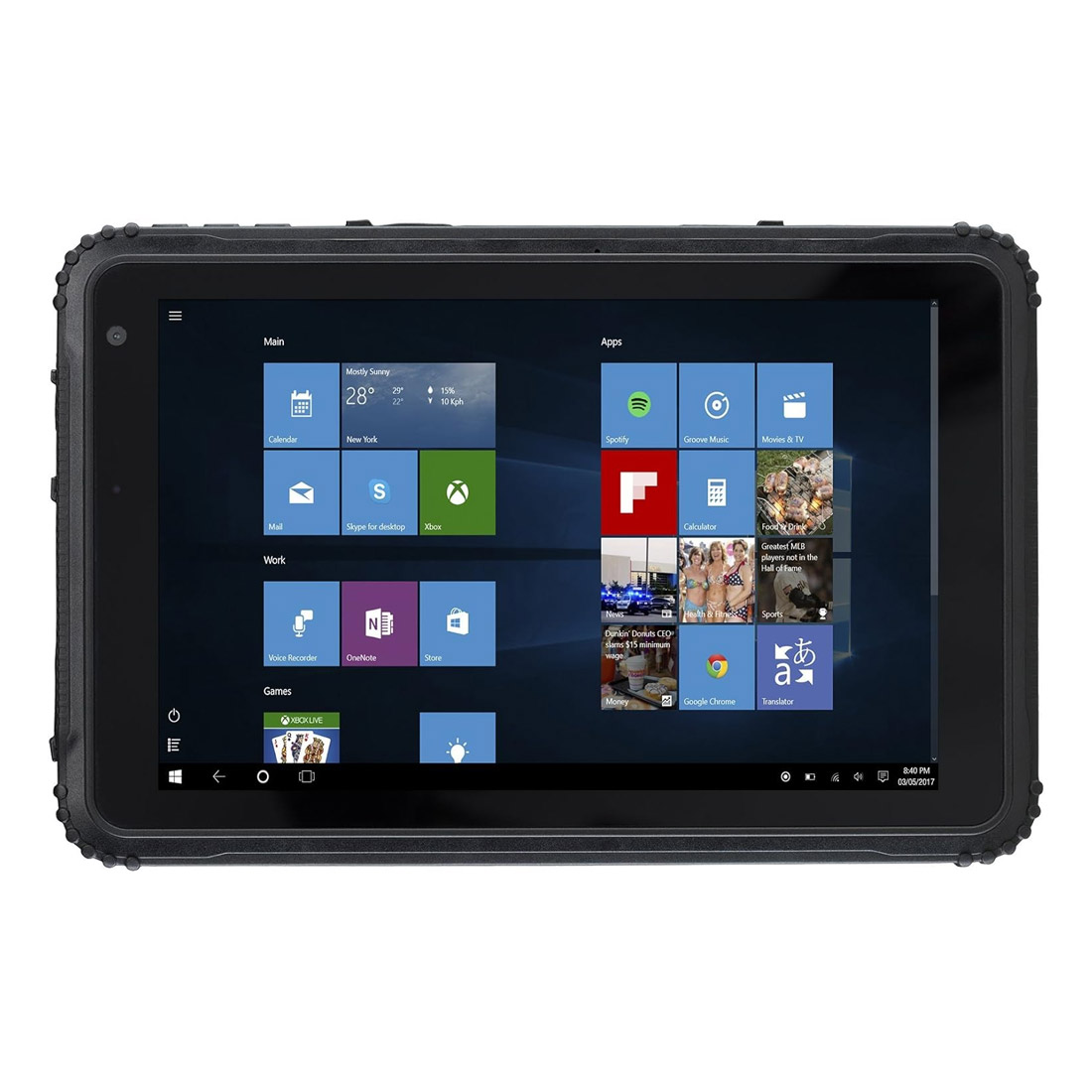 CAT T20 Wi-Fi 64GB/2GB Rugged Tablet Black [Open Box] - As New
