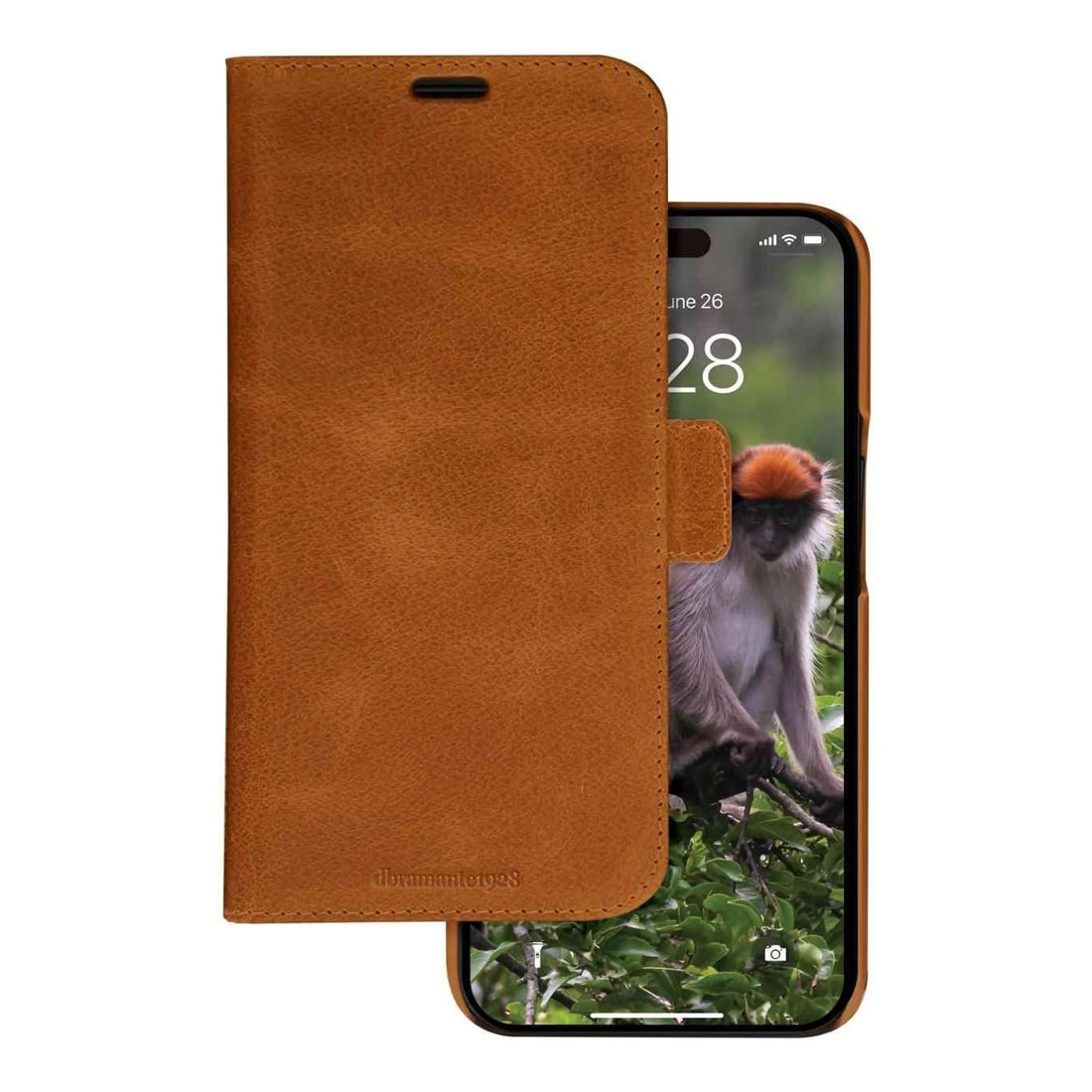 Dbramante1928 Lynge iPhone 15 Pro Max Wallet Case - Tan