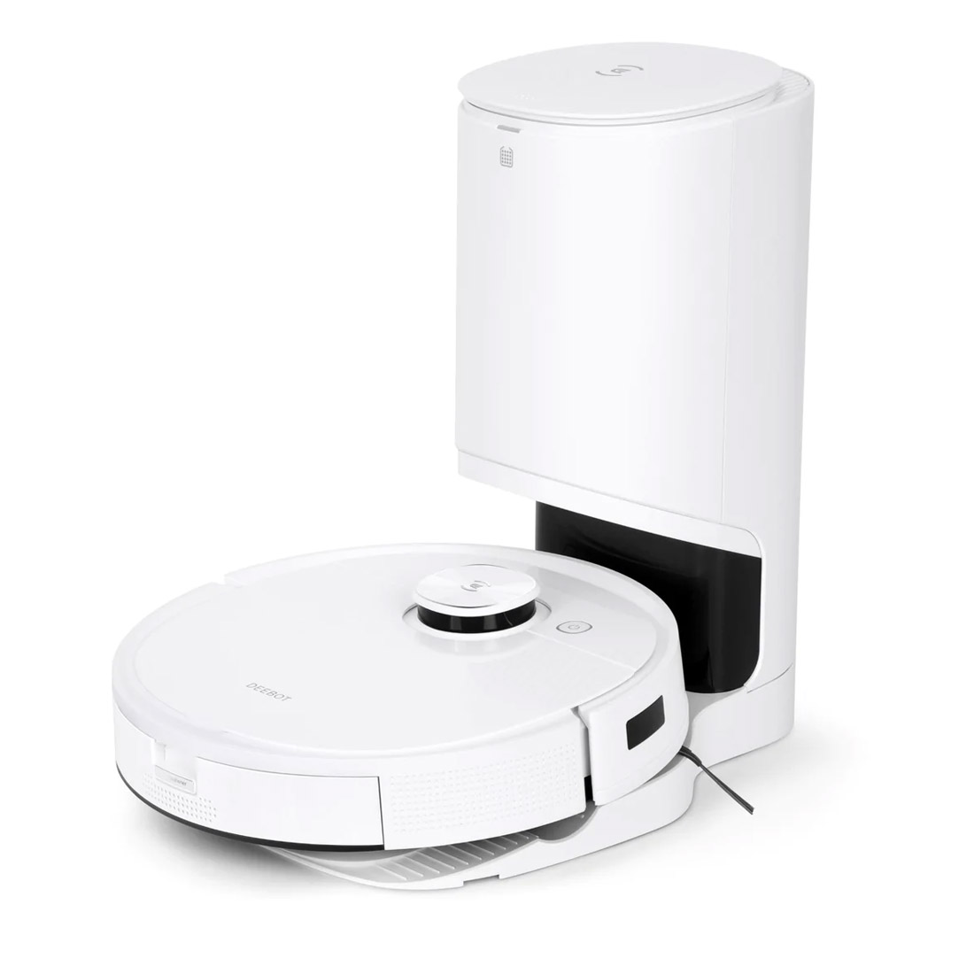 ECOVACS Deebot T9+ Plus Robotic Vacuum Cleaner White [Refurbished] - Excellent