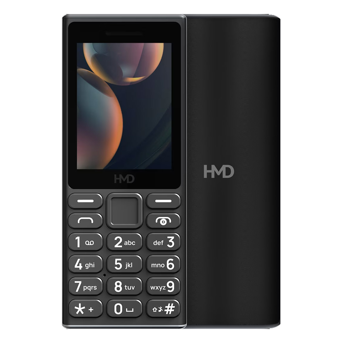 HMD 105 4G (Dual Sim, 128MB, Keypad Phone) - Black