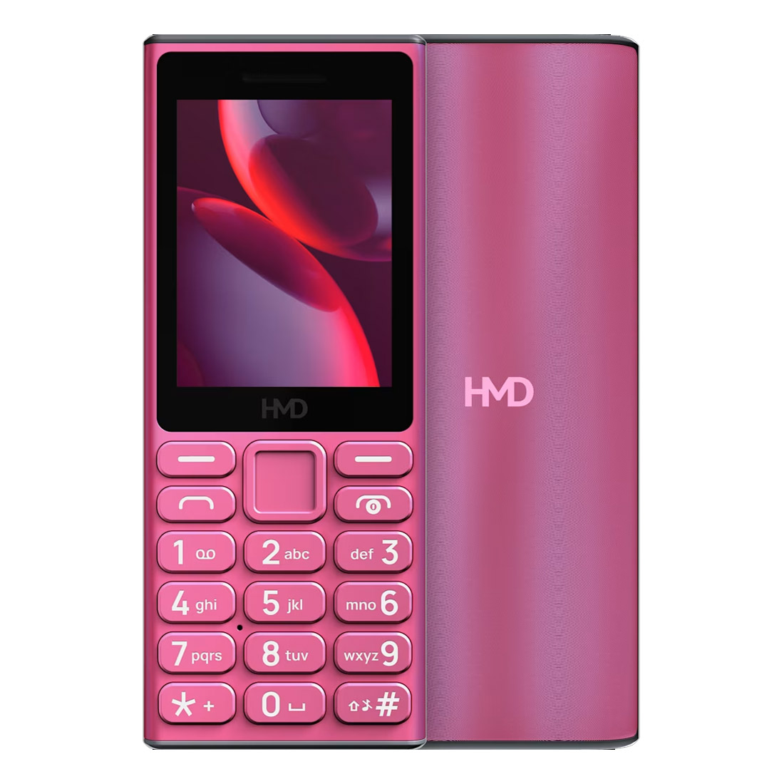 HMD 105 4G (Dual Sim, 128MB, Keypad Phone) - Pink