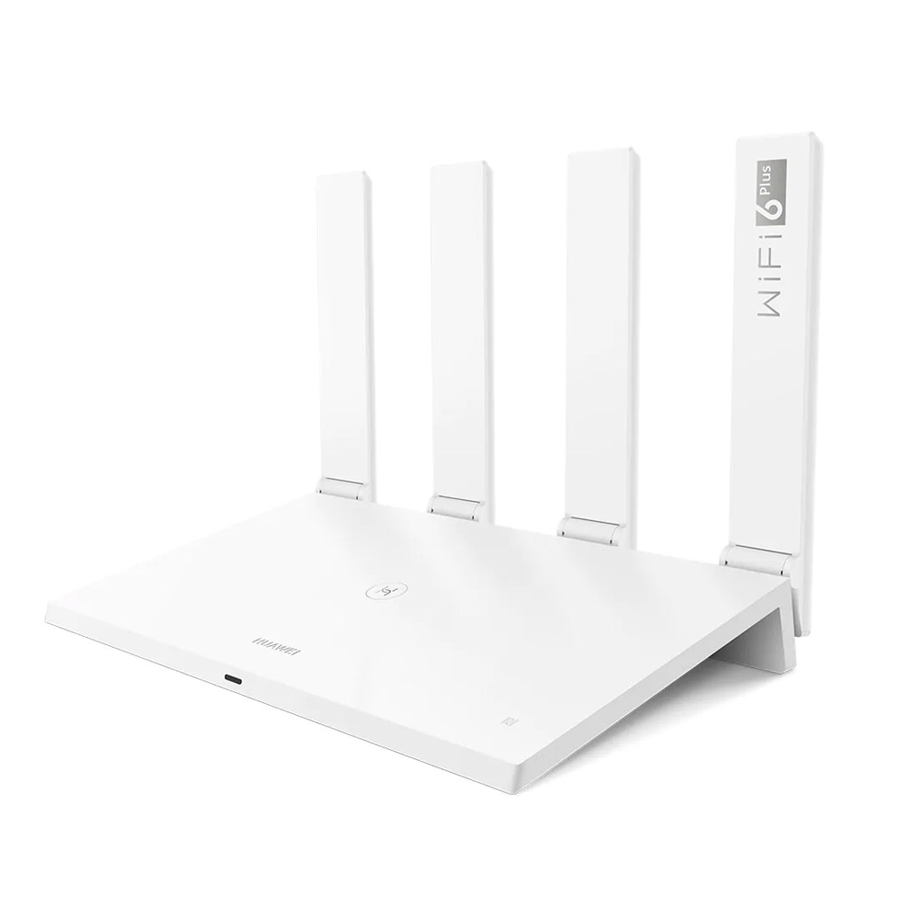 Refurbished Huawei WiFi AX3 Quad-Core Wi-Fi 6 Plus Router White [Refurbished] - As New