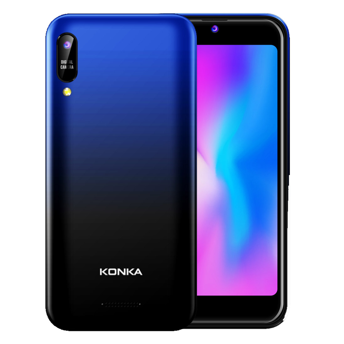 Konka SP10 (Dual SIM 4G/4G, 4.95'', 16GB/1GB) - Black/Blue