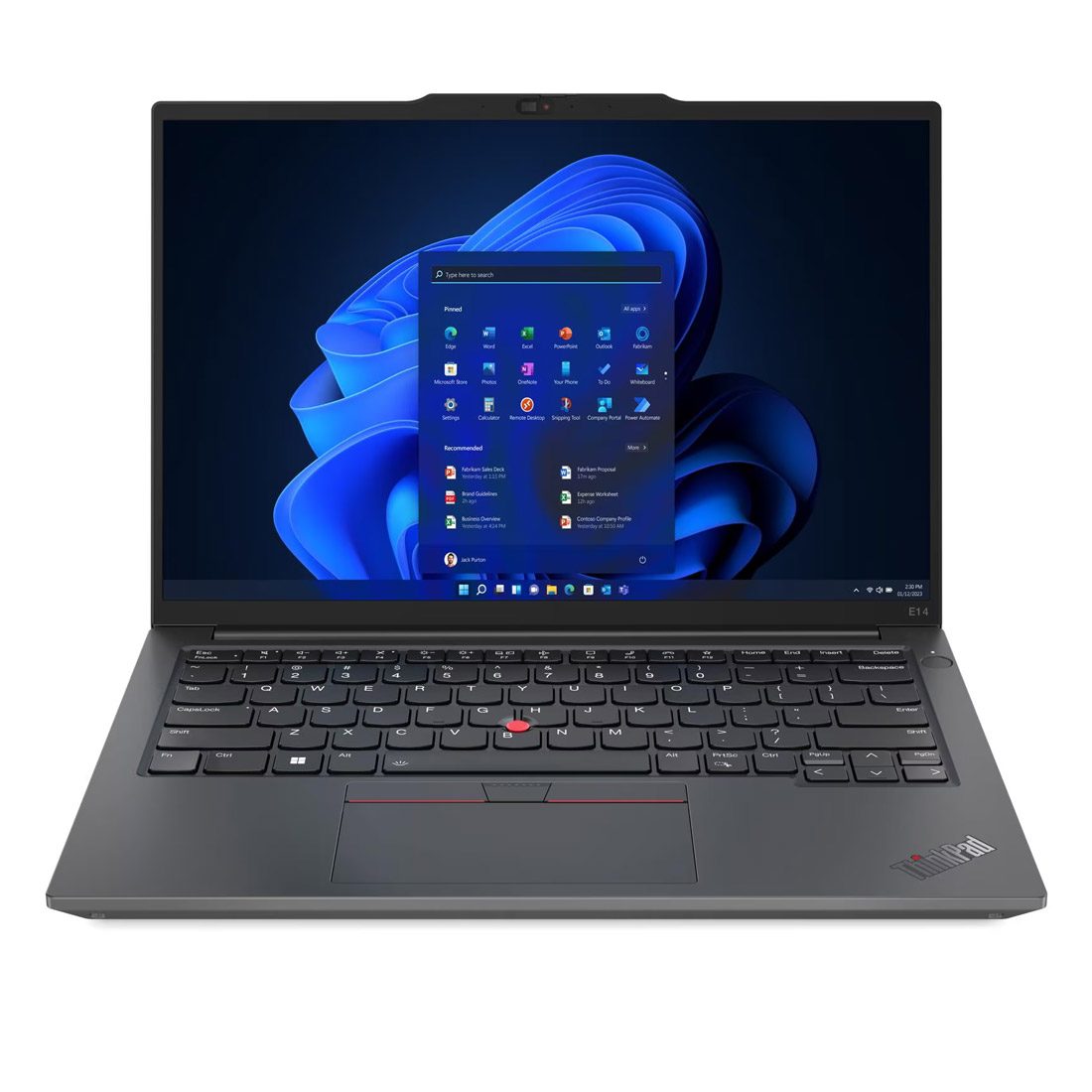 Lenovo ThinkPad E14 Gen 5 (14'', i5-13420H, 512GB/16GB, W11P, 21JK00PLAU) - Black