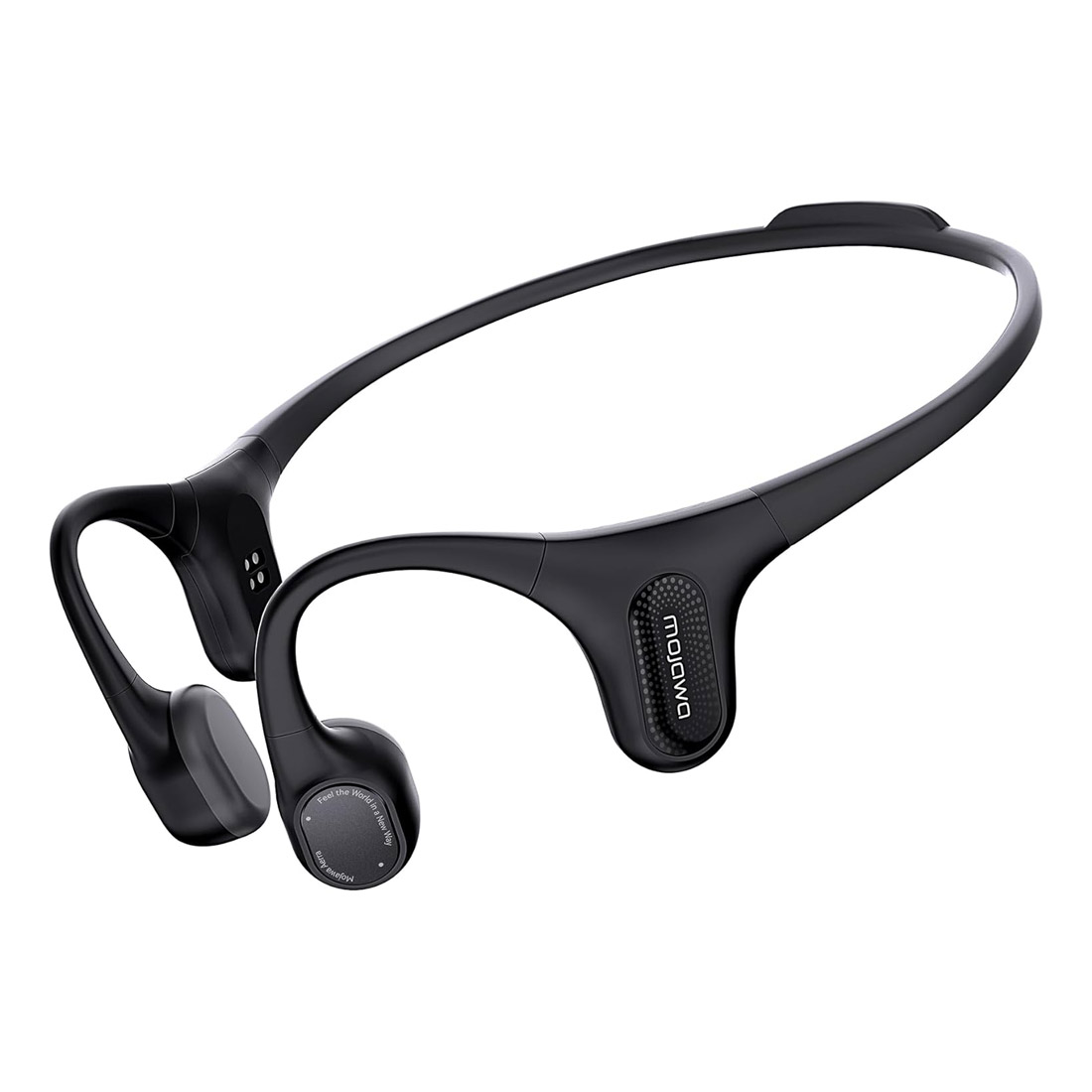 Mojawa Aerra Active ENC Noise Cancelling Open-Ear Waterproof Headphones - Black