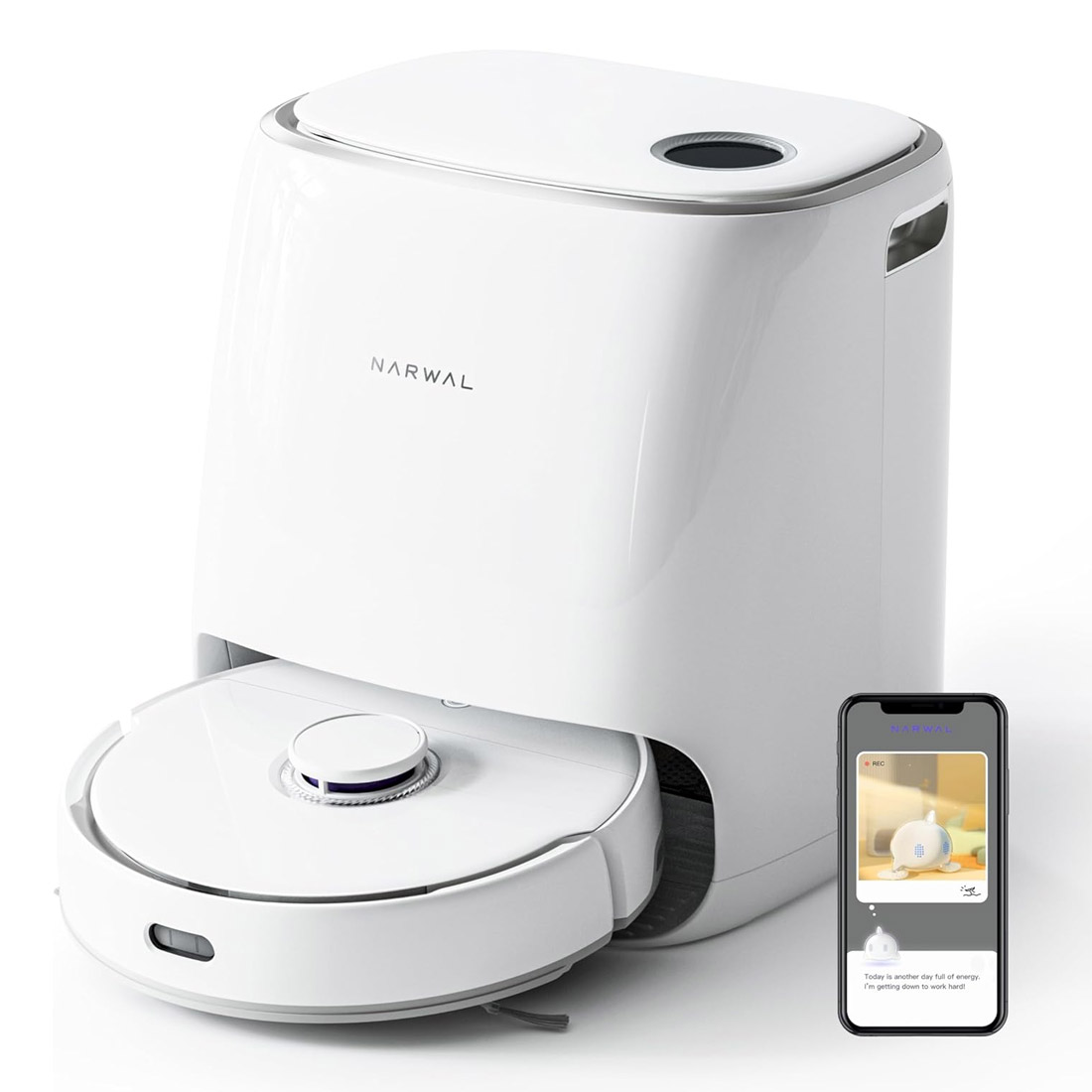 Narwal Freo Robotic Vacuum and Mop Cleaner Versatile Self Mop Clean [Refurbished] - Excellent
