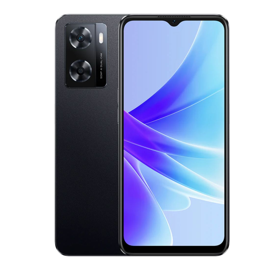 OPPO A57 (Dual Sim, 64GB/4GB, 2022, Unlocked VF) - Glowing Black