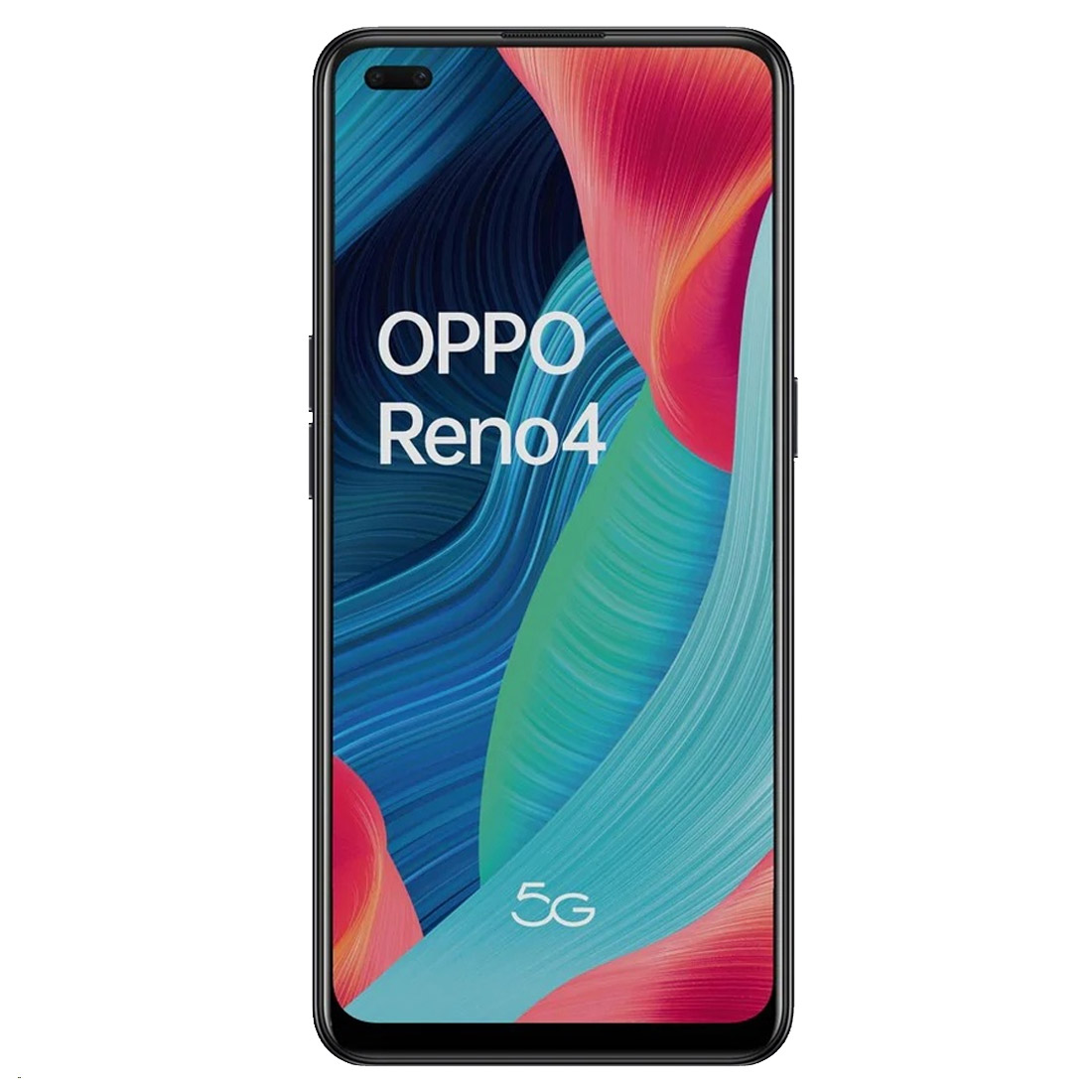 OPPO Reno 4 5G (Dual Sim, 6.43", 48MP, 128GB/8GB) - Space Black