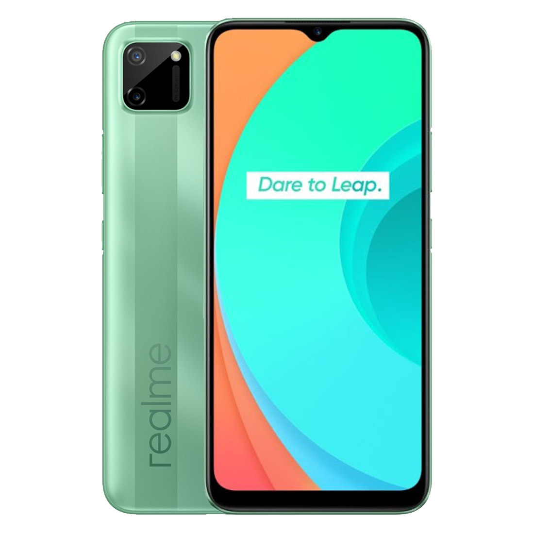 realme C11 (Dual Sim 4G/4G, 6.5'', 32GB/2GB, 5000 mAh) - Mint Green