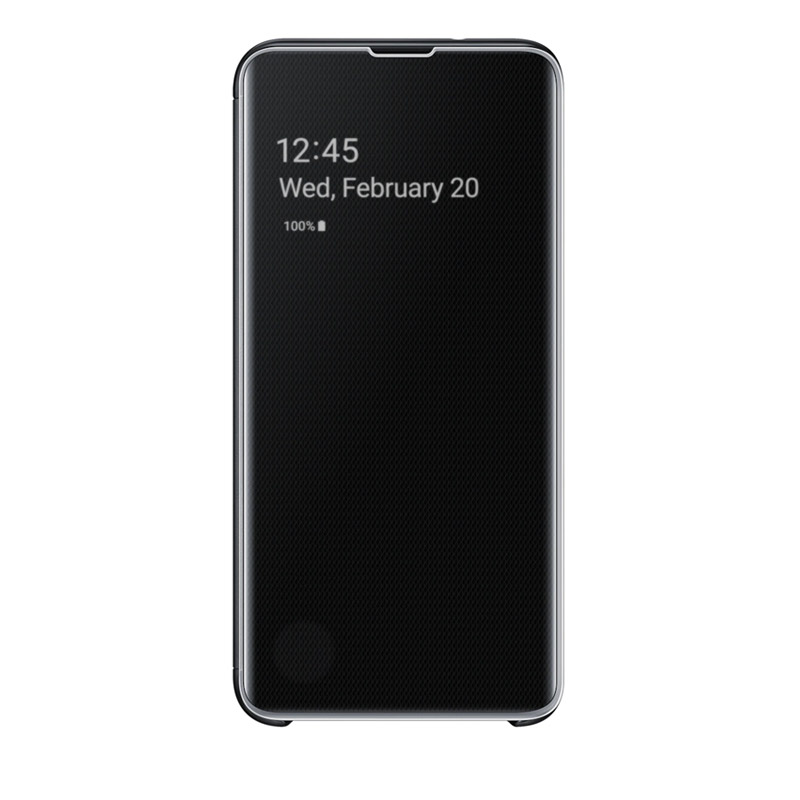 Samsung Galaxy S10e Clear View Cover - Black