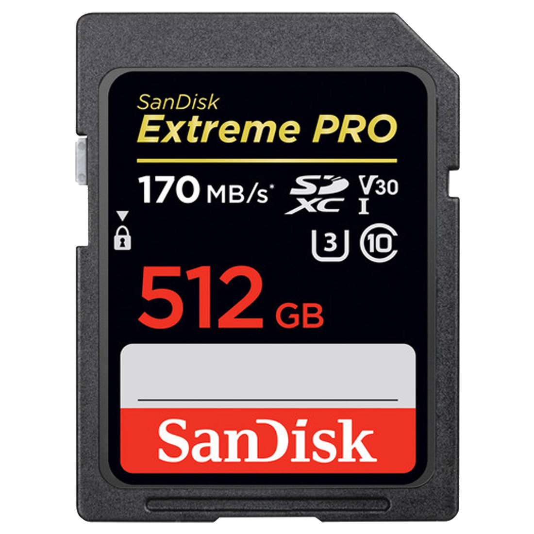 Sandisk 512GB Extreme PRO UHS-I SDXC 170MB/s Memory Card SDSDXXY-512G-GN4IN