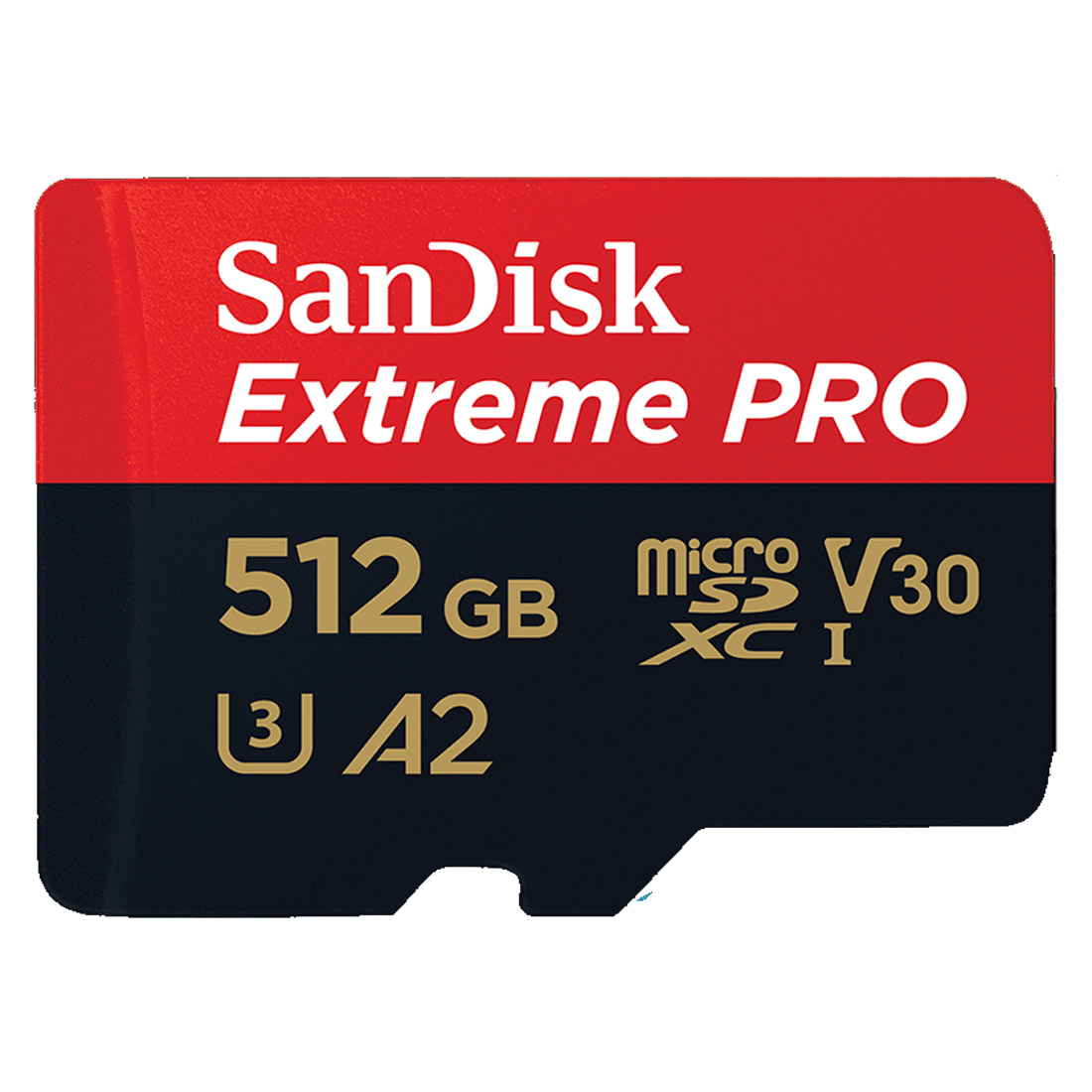 Sandisk Extreme Pro 512GB Micro SDXC UHS-I Card SDSQXCG-512G-GN6MA