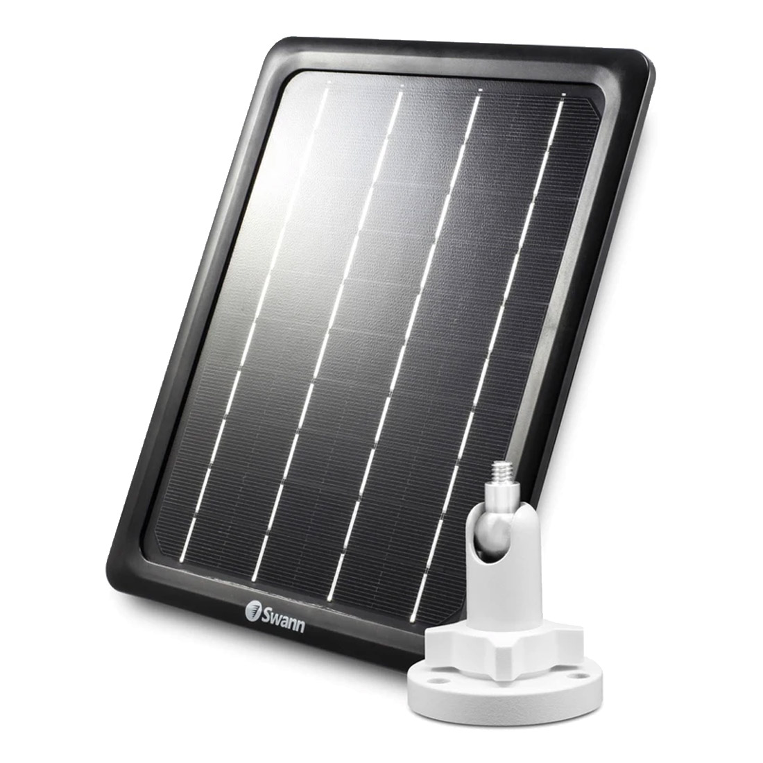Swann Outdoor Solar Panel with Outdoor Mount Stand for Wire-Free Security Cameras SWIFI-SOLAR-GL